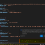 New To Vscode. Where Does Intellisense For Azure Json Templates For Intellisense Provide Sample Template Arguments