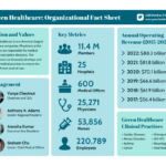 Nonprofit Healthcare Company Fact Sheet Template   Venngage For Fact Sheet Sample Template