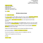 Notice Of Intent To Vacate Template   Free Download   Easy Legal Docs Intended For 30 Day Notice To Landlord Template Sample