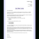 Offer Letter Template And 2024 Guide [+2 Free Downloads]   Aihr Intended For Employment Offer Letter Template Sample