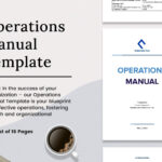 Operations Manual Template In Word, Pdf, Google Docs   Download Intended For User Manual Template Sample