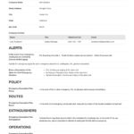 Osha Emergency Action Plan Template: Free To Download Intended For Emergency Action Plan Template Sample