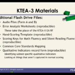 Overview Of The Ktea 3 Part I Intended For Ktea 3 Sample Report Template