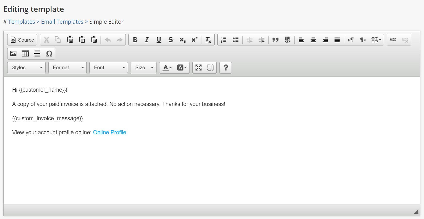 Paid Invoice Email Template Is Now Live: Have You Edited Yours with Invoice Email Sample Template