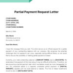 Partial Payment Request Letter Template   Edit Online & Download Throughout Request Payment Letter Sample Template