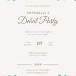 Party Invitation Templates In Word   Free Download | Template Intended For Invitation Template Sample