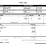 Payroll Templates: A Detailed Guide [Download Free Templates] Inside Pay Stub Template Sample Free