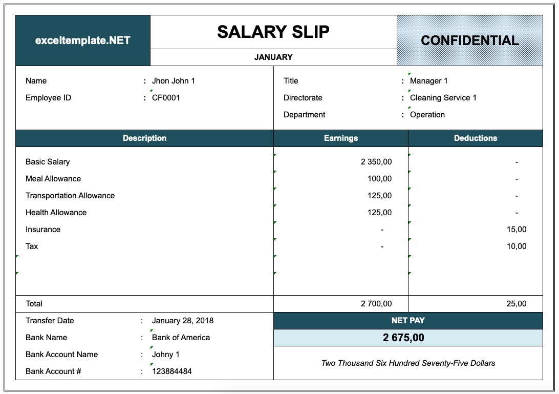 Paystub Excel Template » The Spreadsheet Page throughout Payroll Check Stub Template Sample