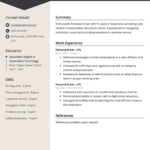 Personal Driver Cv Examples (Template & 20+ Tips) Regarding Personal Profile Sample Template