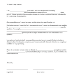 Personal Letter Of Recommendation | Samples & Pdf Form | Lawdistrict Pertaining To Personal Reference Letter Template Sample