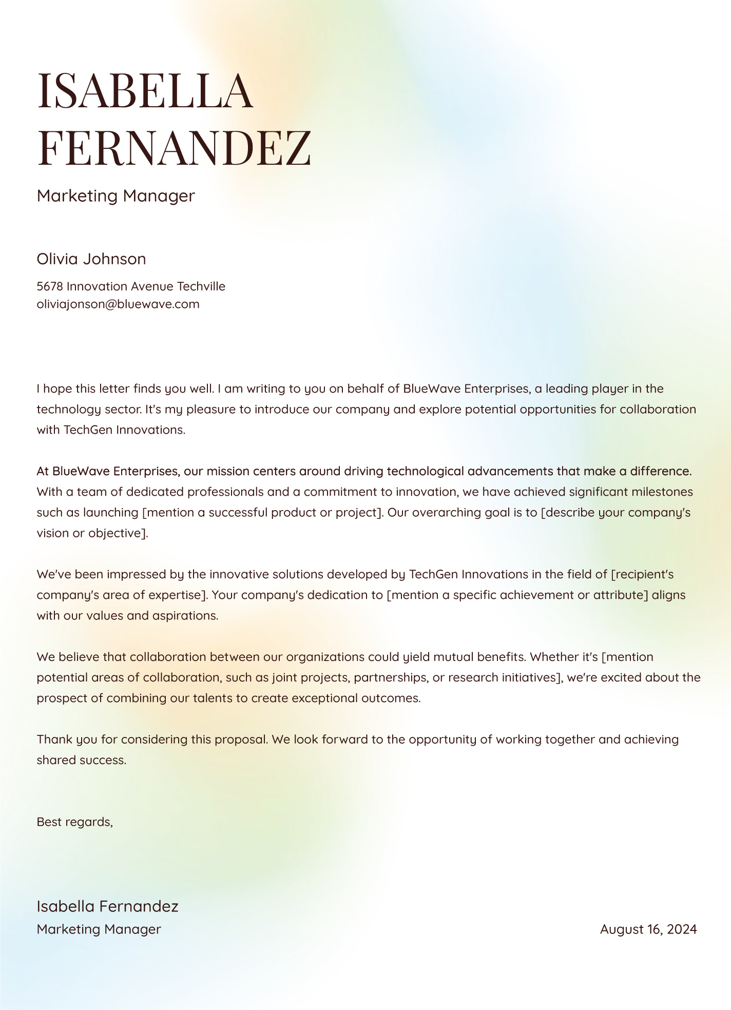 Personal Letterhead Free Google Docs Template - Gdoc.io regarding Personal Letterhead Template Sample