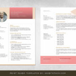 Personal Profile Design In Editable Ms Word Format Within Personal Profile Sample Template