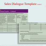 Ppt   Planning Sales Dialogues And Presentations Powerpoint Intended For Sales Dialogue Sample Template