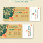 Printable Ticket Templates In Word   Free Download | Template In Raffle Ticket Sample Template