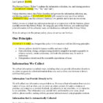 Privacy Policy Template   Free Download   Easy Legal Docs Intended For Privacy Policy Sample Template