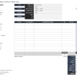 Pro Forma Financial Statements |Smartsheet Inside Pro Forma Financial Statements Sample Template