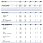 Pro Forma Financial Statements |Smartsheet Throughout Pro Forma Financial Statements Sample Template