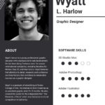 Professional Bio Template For Graphic/Web Designer In Word Throughout Bio Samples And Templates