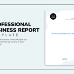 Professional Business Report Template In Word, Pdf, Google Docs Throughout Business Report Sample Template