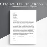 Professional Character Reference Letter Template. Google Docs Throughout Character Letter To Judge Template Sample