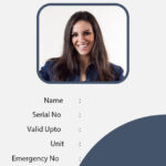 Professional Id Card Templates In Word   Free Download | Template Throughout Identification Card Sample Template