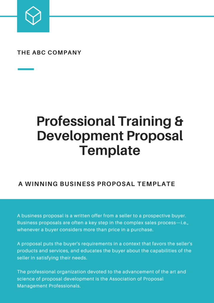 Workshop Proposal Sample Template