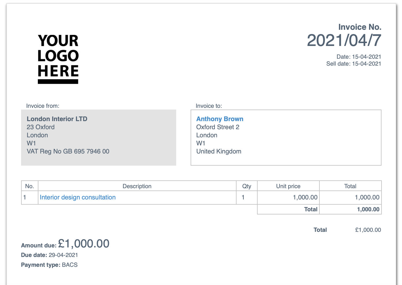 Proforma Invoice – How To Create + Everything You Need To Know throughout Proforma Invoice Template Sample