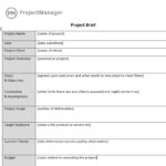 Project Brief Template For Word (Free Download) Throughout Briefing Paper Sample Template