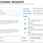 Project Change Request Template   Slidemodel Regarding Change Request Template Sample