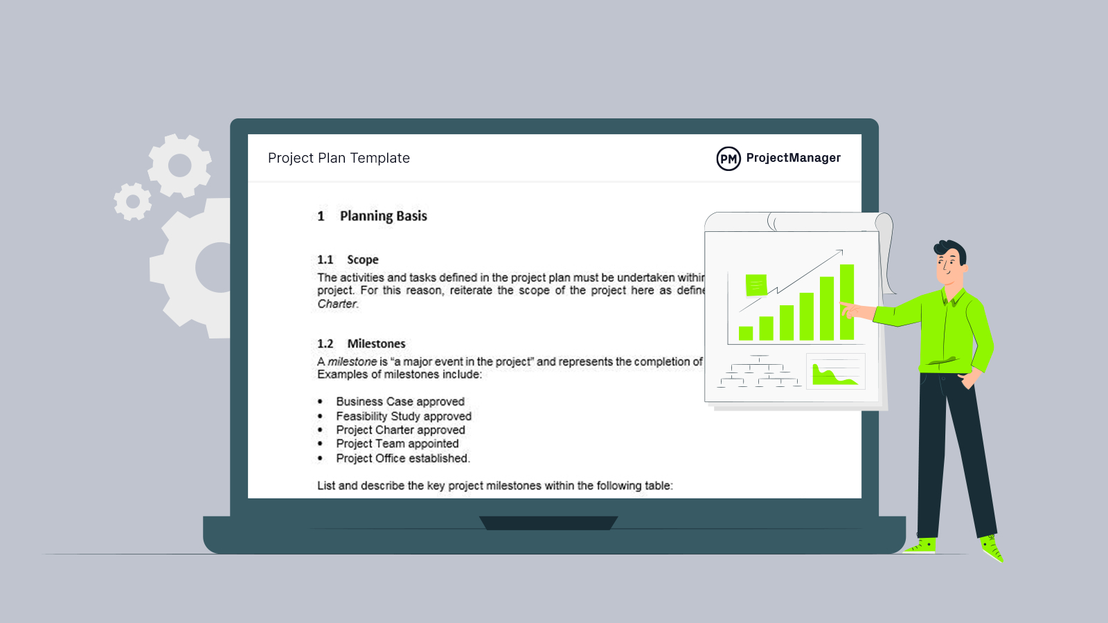 Project Plan Template For Word (Free Download) - Projectmanager in Project Sample Template