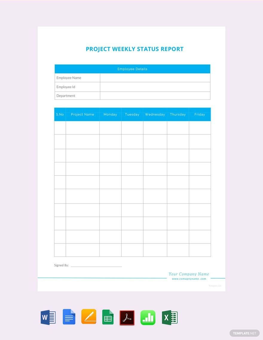 Project Report Templates In Word - Free Download | Template inside Project Profile Sample Template