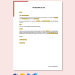 Promotion Letter Sample In Google Docs, Word, Pages, Outlook, Pdf With Promotion Letter Template Sample