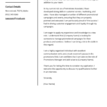 Promotions Manager Cover Letter Examples (Template & 20+ Tips) Inside Promotion Letter Template Sample