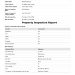 Property Inspection Report Template: Free & Customisable Example With Inspection Report Template Sample