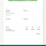 Quickbooks Invoice Template (Free   2024 Updated)   Bonsai Within Quickbooks Sample Invoice Template