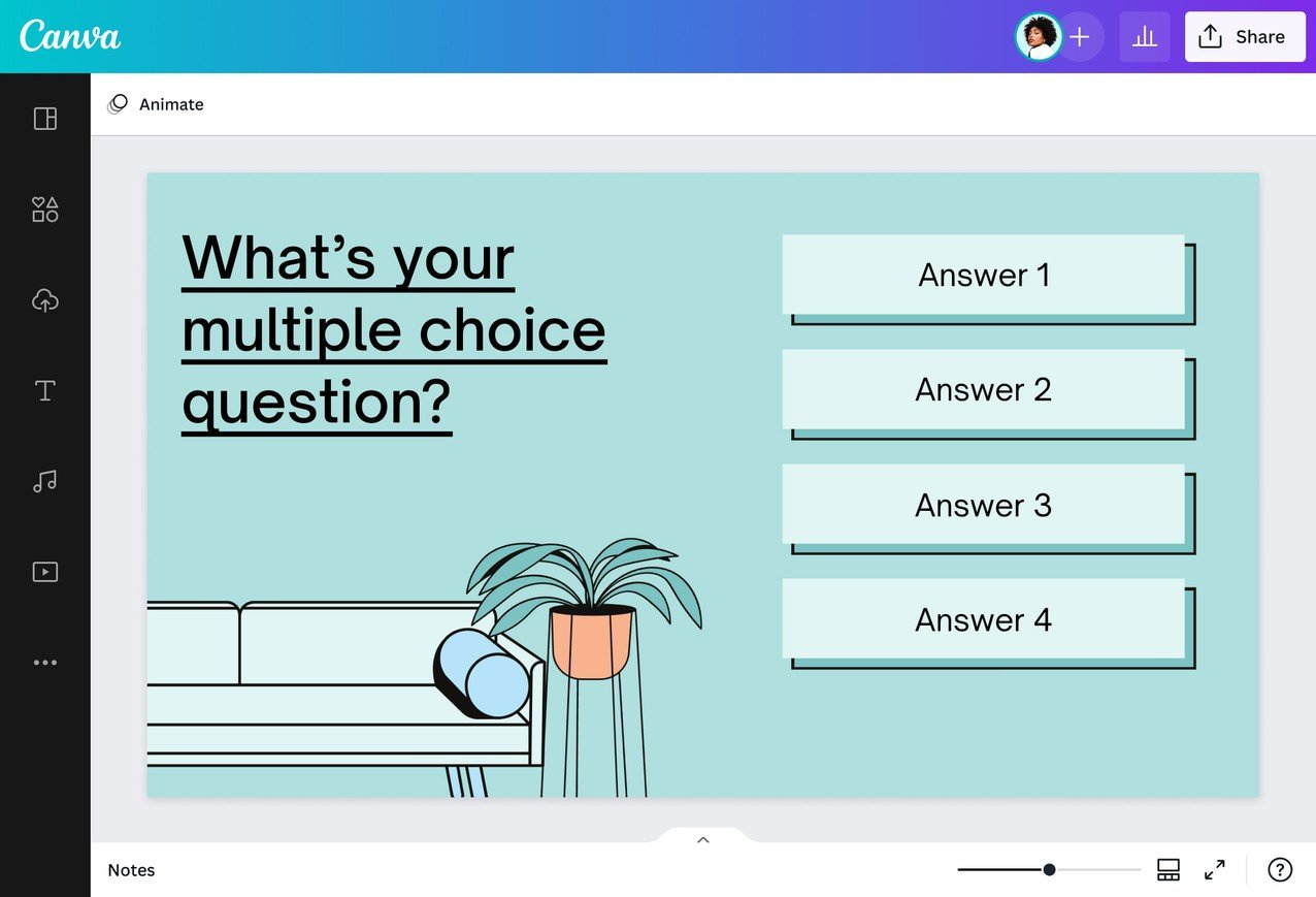 Quiz Maker: Make A Quiz Online For Free | Canva within Quiz Sample Template