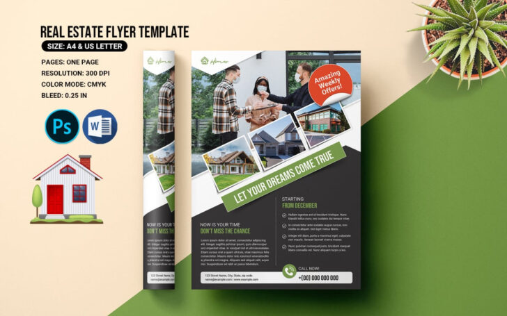 Real Estate Flyer Template Sample