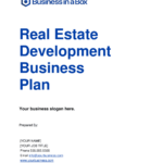 Real Estate Development Business Plan Template 2024 [Download Pertaining To Real Estate Business Plan Sample Template