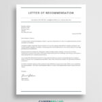 Recommendation Letter Examples & Templates For Employment Reference Letter Sample Template