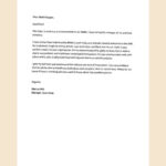 Recommendation Letter For Employee From Manager In Google Docs With Regard To Job Recommendation Letter Template Sample