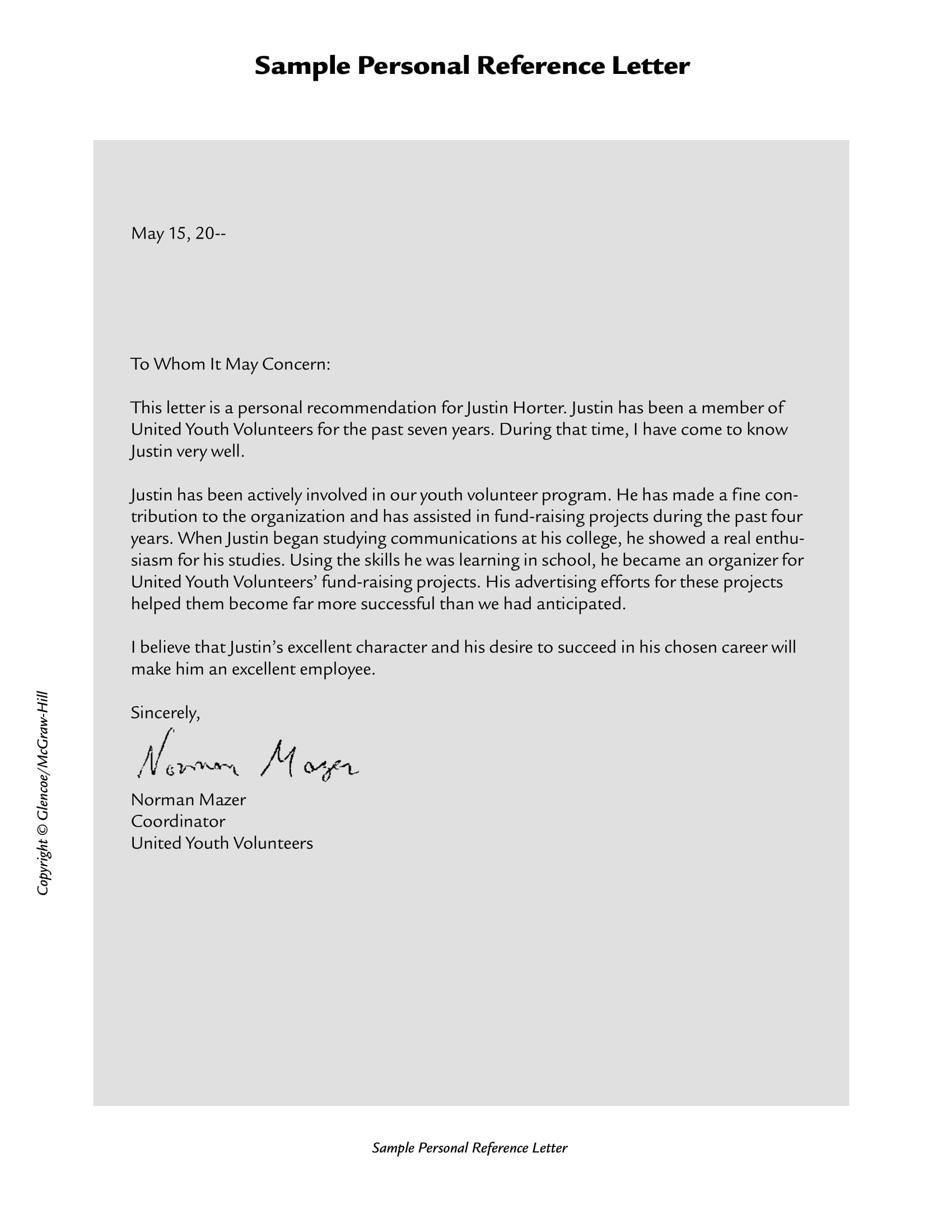 Reference Letter - 65+ Examples, Samples, Format, How To, Pdf inside Personal Reference Letter Template Sample