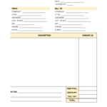 Rent (Lease) Invoice Template | Invoice Maker Intended For Rent Invoice Sample Template