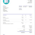 Rental Invoice Template Within Rent Invoice Sample Template