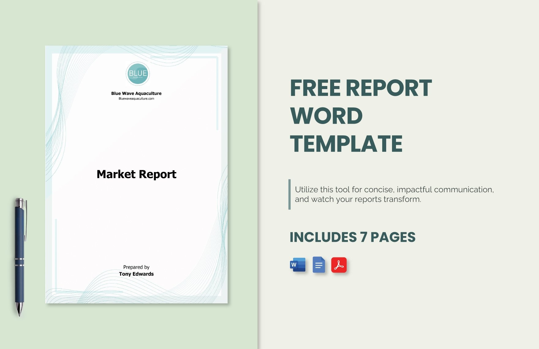 Report Templates In Word - Free Download | Template in Free Report Sample Template