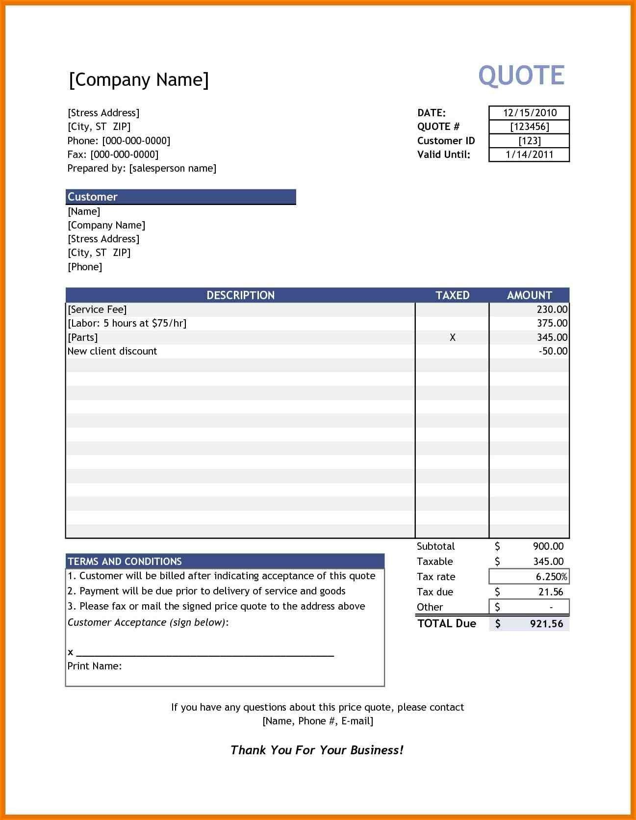 Request For Quotation Sample inside Request For Quotation Sample Template