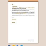 Request Letter Templates In Pdf   Free Download | Template For Request Letter Sample Template