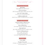 Restaurant Menu Templates · From Imenupro For Menu Template Sample