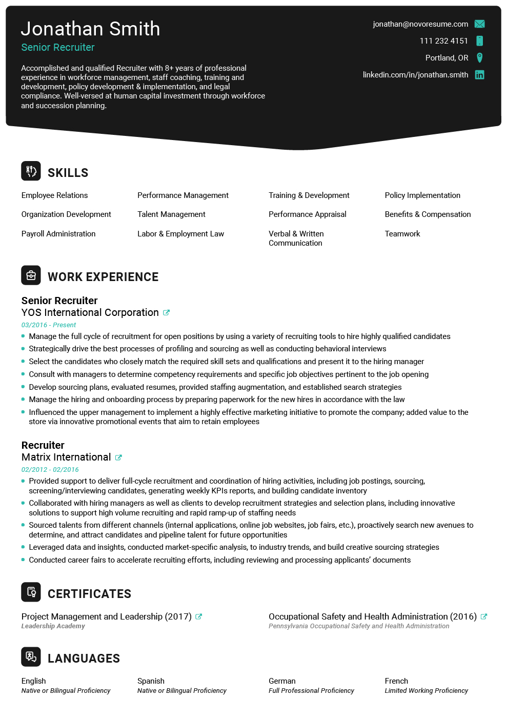 Resume Examples For 2024 &amp;amp; Guides For Any Job [90+ Examples] with General Resume Sample Templates