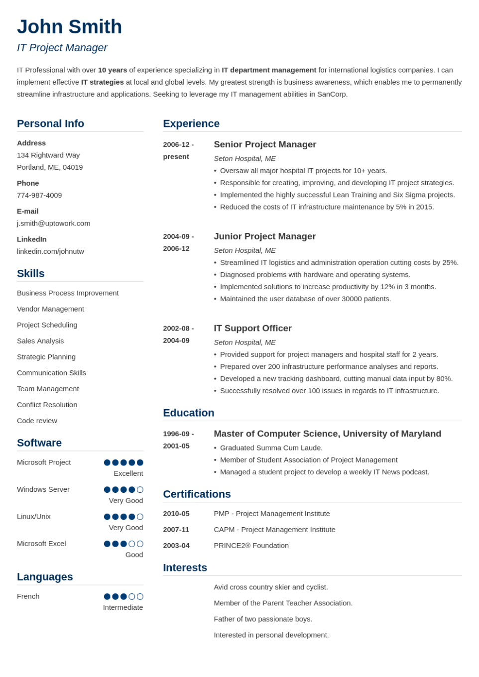 Resume Templates To Download And Print in Simple Resume Templates Sample