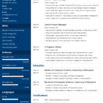 Resume Templates To Download And Print Inside Professional Resume Template Free Sample